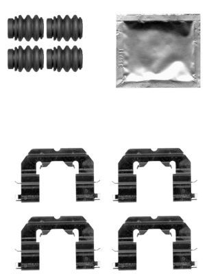 HELLA PAGID Комплектующие, колодки дискового тормоза 8DZ 355 205-231